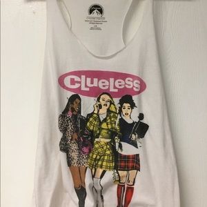 Clueless racerback tank